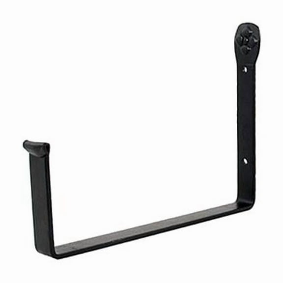 Achla Designs SFB-03 Wall-Mount, 10 inch Flower Window Box Planter Brackets, 10-inch, Black