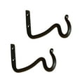thumbnail image 1 of Achla Designs Set of 2 Versatile Upturned O-Hooks, 6 Inch Wide, Graphite Powder Coat Finish, 1 of 3
