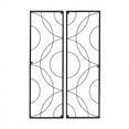 thumbnail image 1 of Achla Designs Traditional Corona Decorative Garden Trellis of 2 Pieces, 42 Inch Tall, Black Powder Coat Finish, 1 of 2