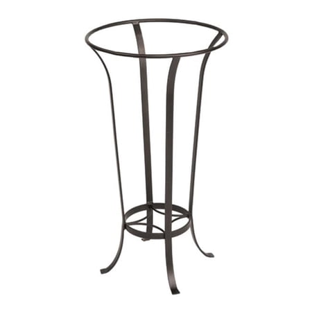 Achla Designs Tulip Plant Stand Without Insert, 28 Inch Tall, Roman Bronze Powder Coat Finish