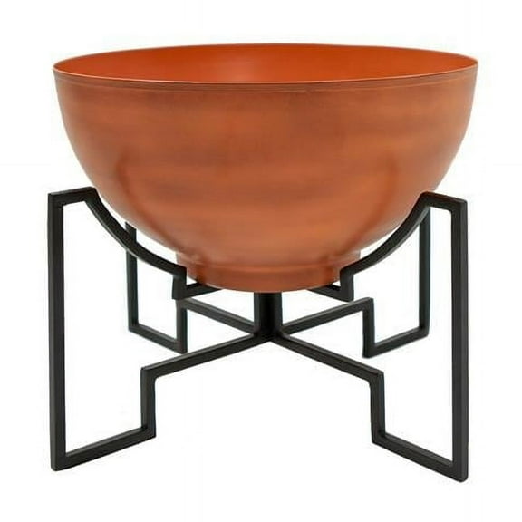 Achla FBC-52-60BS Jane I Planter with Burnt Sienna Bowl