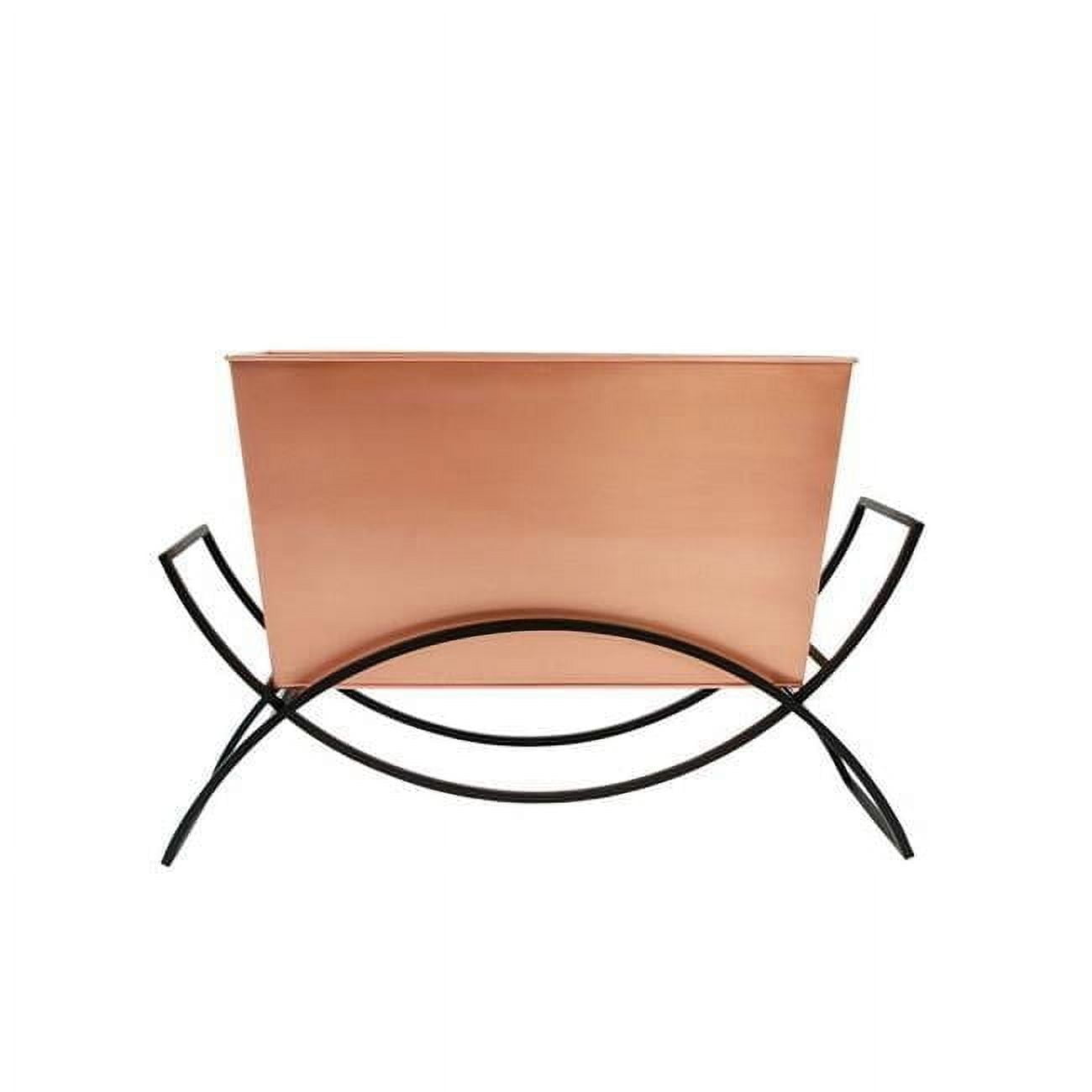 Achla Odile Planter with Copper Plated Flower Box - Thumbnail 2