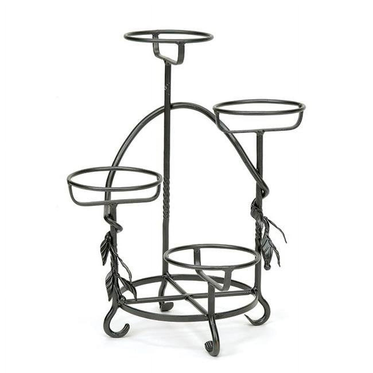 Achla FC-05 15''W x 18'' H Cascading Plant Stand in Graphite Powder Coated - image 1 of 3