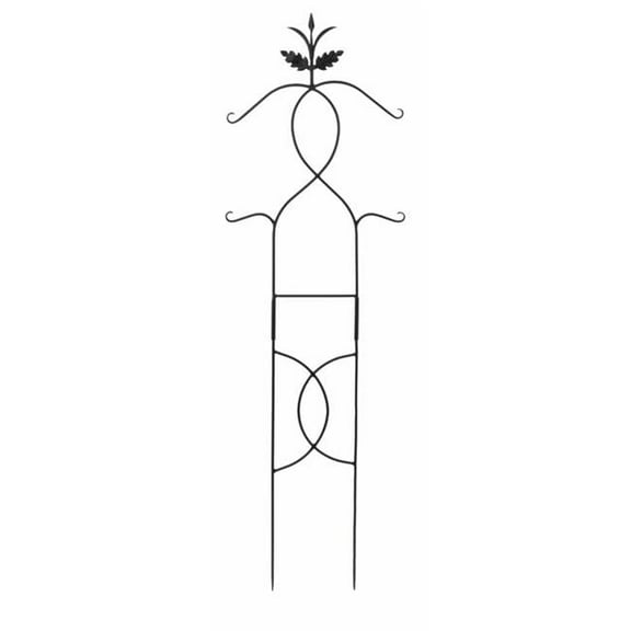 Achla FT-01 Tendrils Trellis - Black Powdercoat