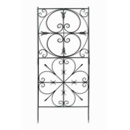 Achla Garden Aldrich Trellis - Graphite Powdercoat