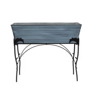 Achla Large Nantucket Blue Flower Box With Flora Stand - 30H