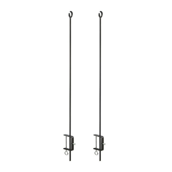 Achla O-Hook Railing Pole for String Lights