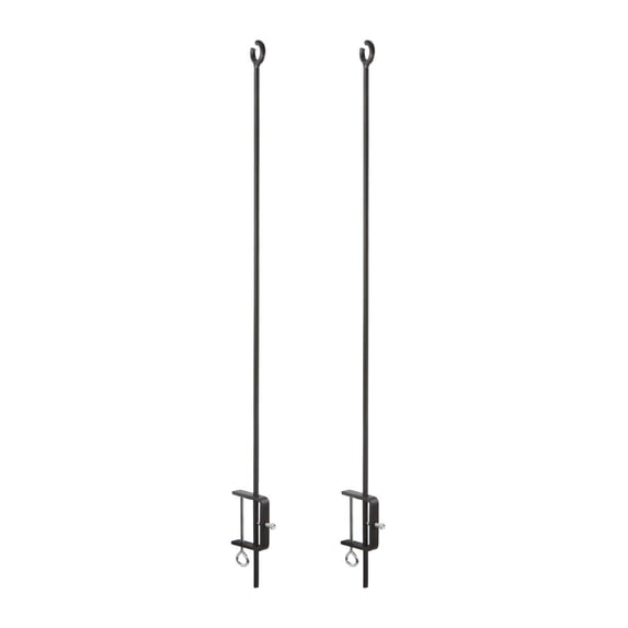 Achla O-Hook Railing Pole for String Lights