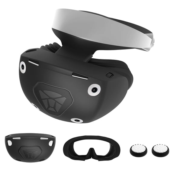 Achort PSVR2 VR Silicone Face Cover and VR Shell Cover for PlayStation VR2 / PSVR2
