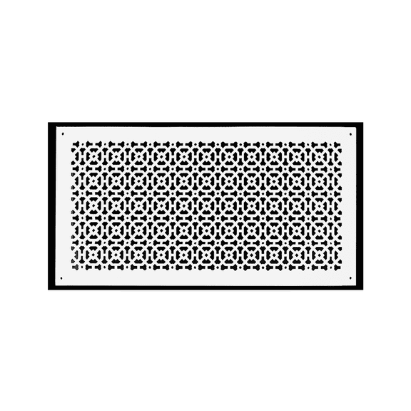 Achtek Air Return 12"x26" (Overall Size 14"x28") | Cast Aluminum Air Grille | HVAC Duct Cover for Home Ventilation