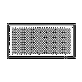 thumbnail image 1 of Achtek AIR RETURN 12"x26" Duct Opening (Overall Size 14"x28") | Heavy Cast Aluminum Air Grille HVAC Duct || Powder Coated, 1 of 11