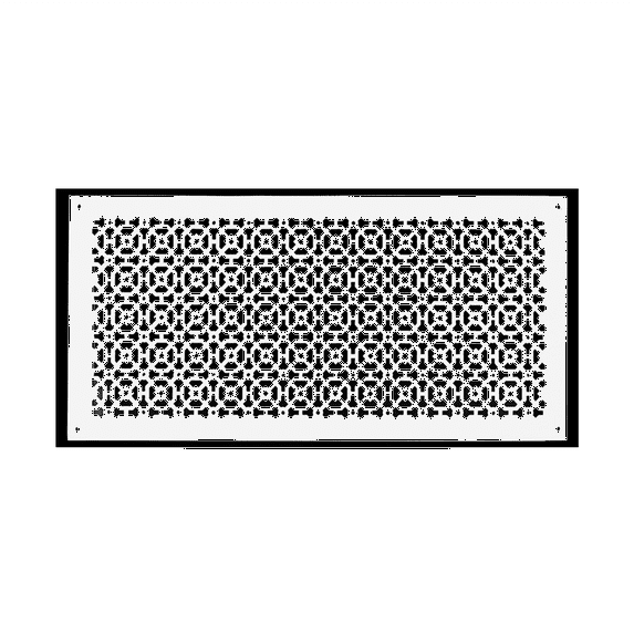 Achtek AIR RETURN 12"x26" Duct Opening (Overall Size 14"x28") | Heavy Cast Aluminum Air Grille HVAC Duct || Powder Coated
