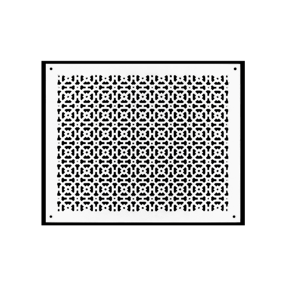 Achtek AIR RETURN 16"x20" Duct Opening (Overall Size 18"x22") | Heavy Cast Aluminum Air Grille HVAC Duct || Powder Coated