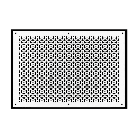 Achtek AIR RETURN 16"x24" Duct Opening (Overall Size 18"x26") | Heavy Cast Aluminum Air Grille HVAC Duct || Powder Coated