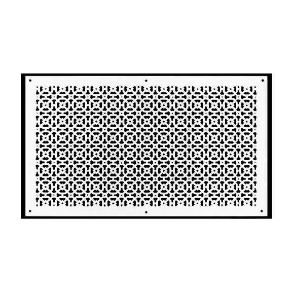 Achtek Air Return 16"x30" (Overall Size 18"x32") | Cast Aluminum Air Grille | HVAC Duct Cover for Home Ventilation