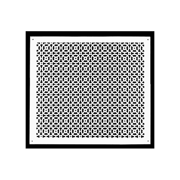 Achtek AIR RETURN 20"x24" Duct Opening (Overall Size 22"x26") | Heavy Cast Aluminum Air Grille HVAC Duct || Powder Coated