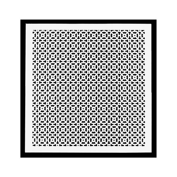 Achtek AIR RETURN 24"x24" Duct Opening (Overall Size 26"x26") | Heavy Cast Aluminum Air Grille HVAC Duct || Powder Coated