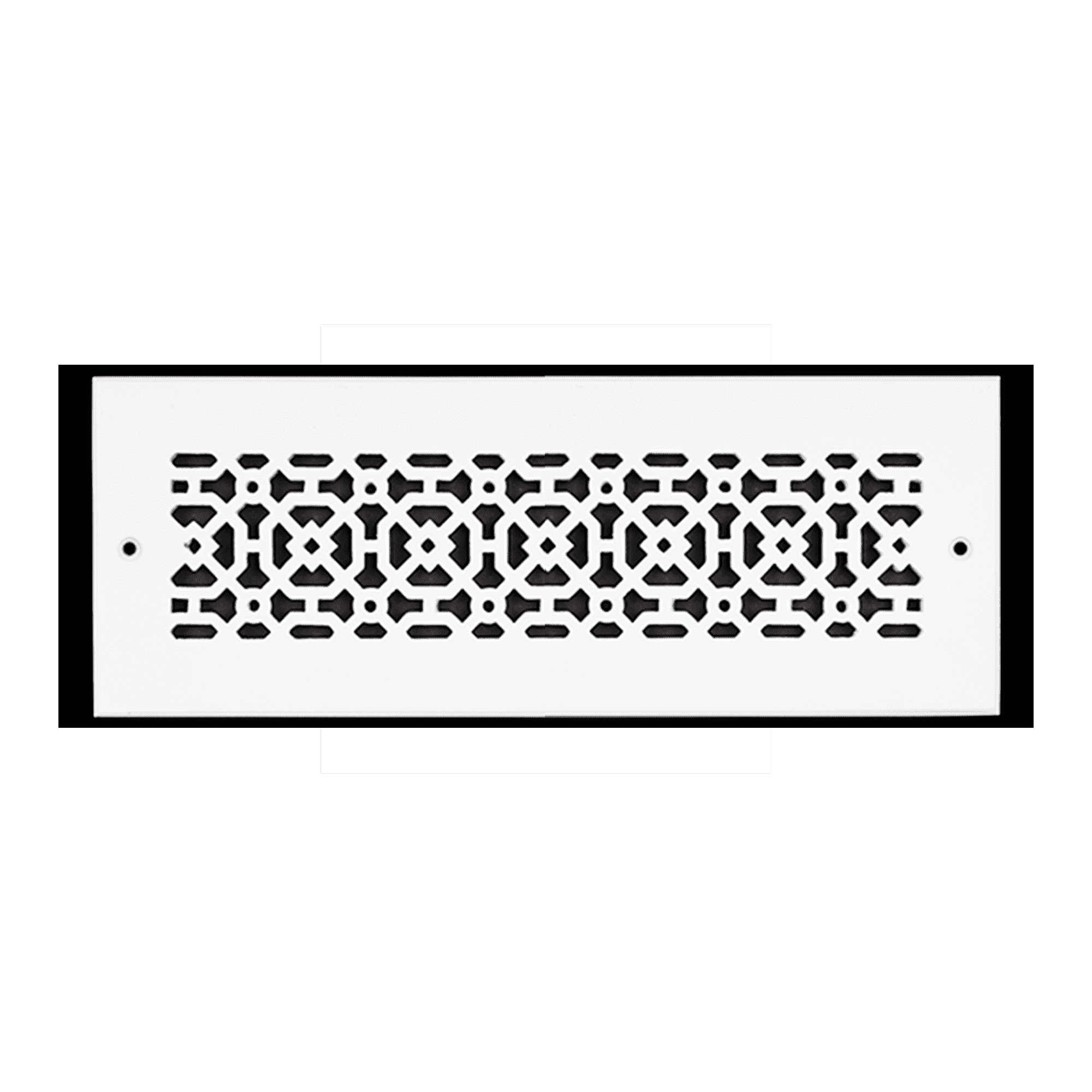 Achtek Air Return 4"x14" (Overall Size 6"x16") | Cast Aluminum Air Grille | HVAC Duct Cover for Home Ventilation