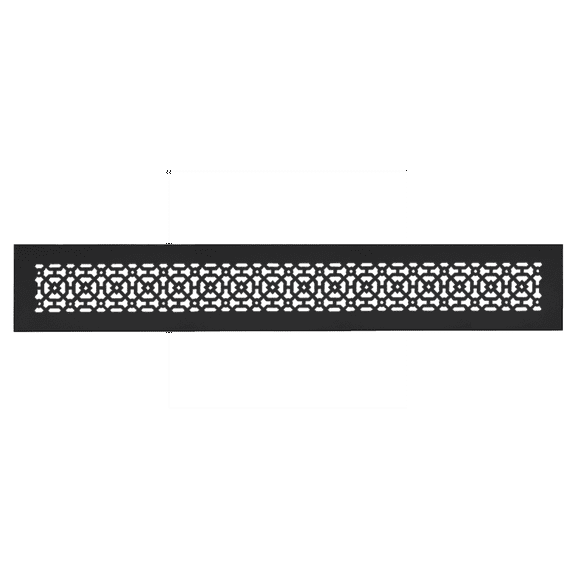 Achtek Air Return 4"x36" (Overall Size 4"x36") | Cast Aluminum Air Grille | HVAC Duct Cover for Home Ventilation