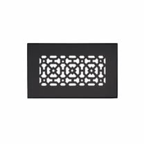 Achtek Air Return 4"x8" (Overall Size 6"x10") | Cast Aluminum Air Grille | HVAC Duct Cover for Home Ventilation