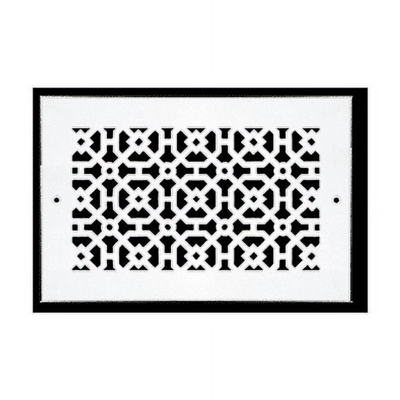 Achtek Air Return 6"x10" (Overall Size 8"x12") | Cast Aluminum Air Grille | HVAC Duct Cover for Home Ventilation