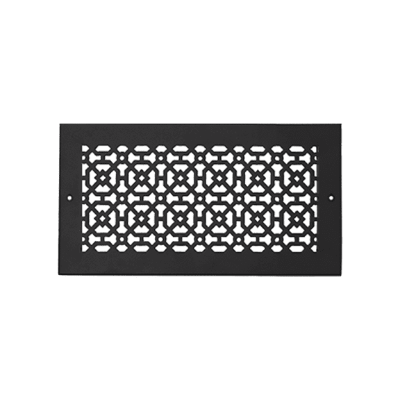 Achtek Air Return 6"x12" (Overall Size 8"x14") | Cast Aluminum Air Grille | HVAC Duct Cover for Home Ventilation