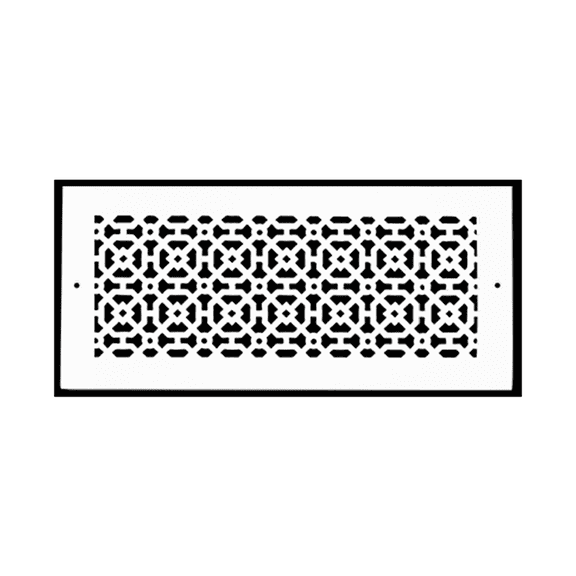Achtek Air Return 6"x14" (Overall Size 8"x16") | Cast Aluminum Air Grille | HVAC Duct Cover for Home Ventilation