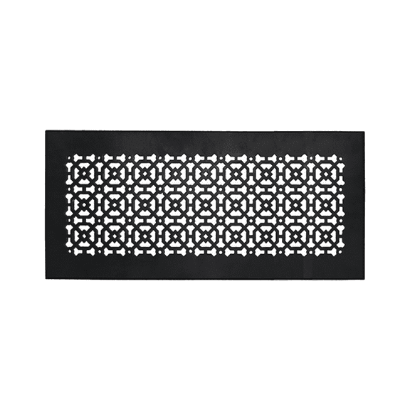 Achtek Air Return 8"x20" (Overall Size 10"x22") | Cast Aluminum Air Grille | HVAC Duct Cover for Home Ventilation