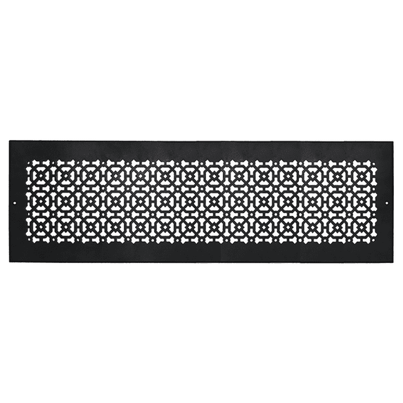Achtek AIR RETURN 8"x30" Duct Opening (Overall Size 10"x32") | Heavy Cast Aluminum Air Grille HVAC Duct || Powder Coated