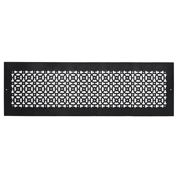 Achtek AIR RETURN 8"x30" Duct Opening (Overall Size 10"x32") | Heavy Cast Aluminum Air Grille HVAC Duct || Powder Coated