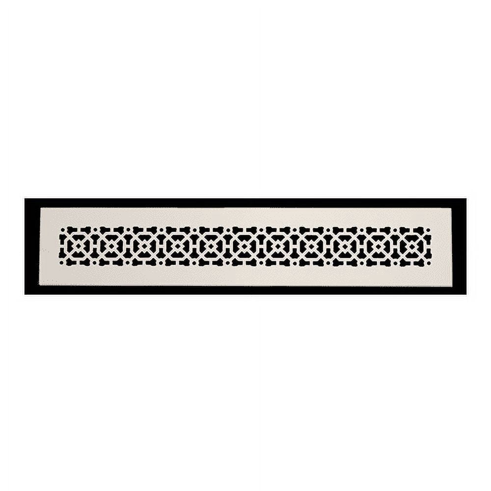 Achtek Air Return 3"x24" (Overall Size 5"x26") | Cast Aluminum Air Grille | HVAC Duct Cover for Home Ventilation