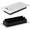 thumbnail image 1 of Achtek Air Supply Vent 4"x 10" Duct Opening (Overall 5-1/2"x 11-3/4") Solid Cast Aluminum Register Cover | Powder Coated, 1 of 13