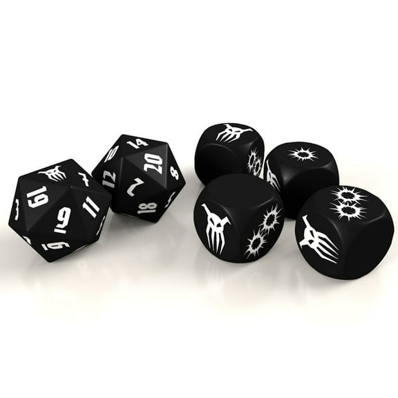 Achtung! Cthulhu 2d20: Black Sun Dice Set