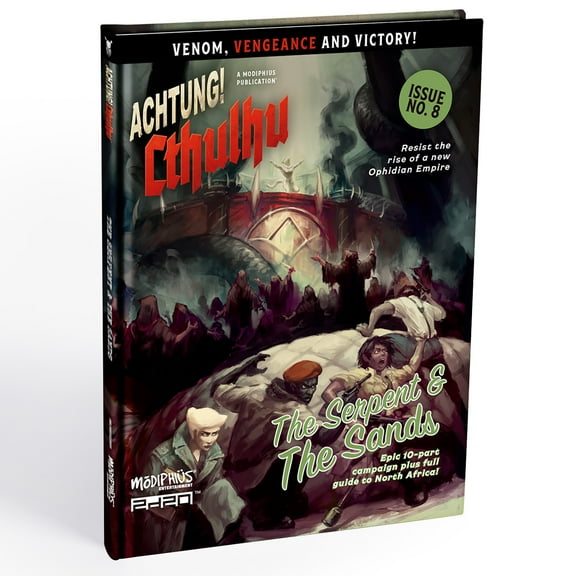 Modiphius Entertainment Achtung! Cthulhu 2d20 - The Serpent and the Sands New