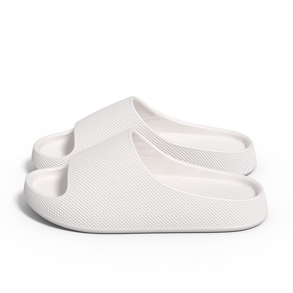 Achuyrbd Couple's EVA Thick Sole Open Toe Slippers Waterproof Non-Slip Breathable Comfort Home Bathroom Slide Sandals