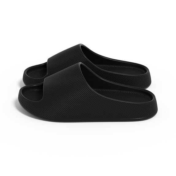 Achuyrbd Couple's EVA Thick Sole Open Toe Slippers Waterproof Non-Slip Breathable Comfort Home Bathroom Slide Sandals