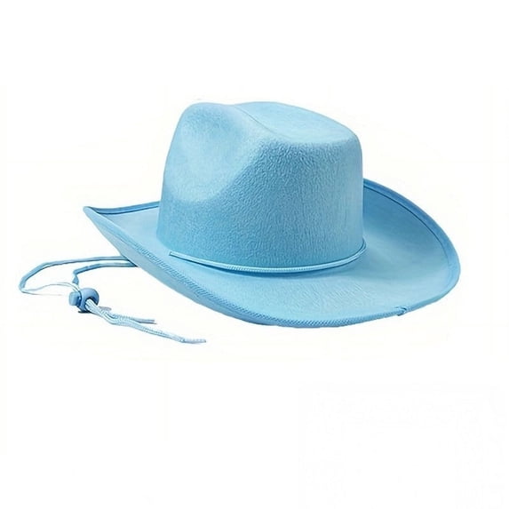 Achuyrbd St. Patrick's Day Cowboy Hat, Unisex Western Style Party Costume Hat