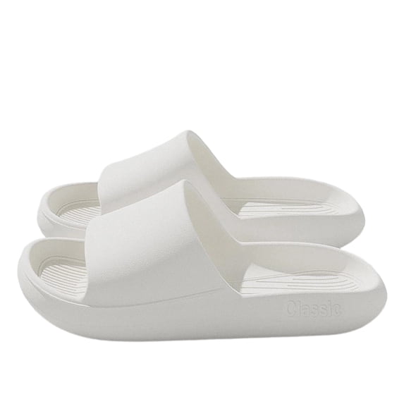 Achuyrbd Women's Classic Comfort Waterproof Non-Slip Open Toe Slide Slippers Breathable Bathroom Home Casual