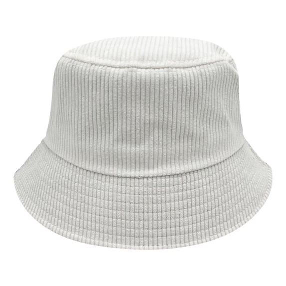 Achuyrbd Women's Corduroy Bucket Hat, Classic Outdoor Casual Fisherman Cap for Fall Winter