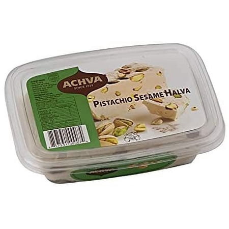 Achva Pistachio Flavored Sesame Halva 16 Oz. Kosher For Passover Pack Of 6