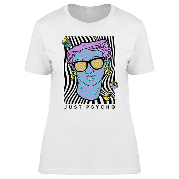 Acid Ancient Sculpture Design T-Shirt Women -Image by Shutterstock, Female Medium