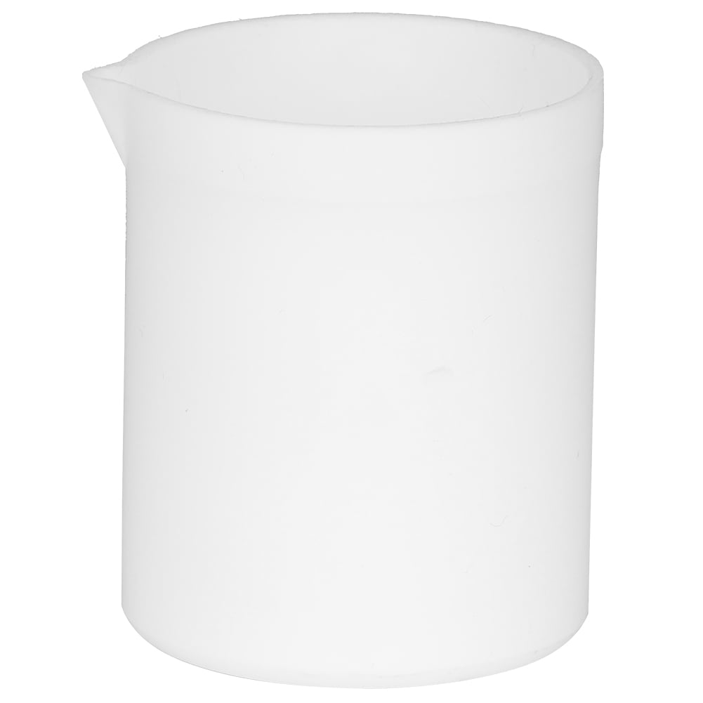 Acid & Base Resistant Beaker PTEE High Lubrication Not Sticky White