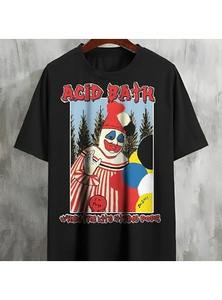 トップス 00s acid bath t-shirt Vintage 2000s Acid Bath Rock Band Incredibly Rare T-shirt