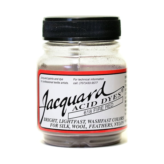 Acid Dyes fire red (pack of 4)