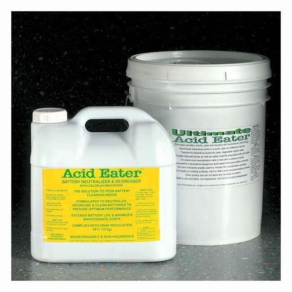 Acid Eater Battery Acid Neutralizer,2.5 gal.,PK2 1002-022
