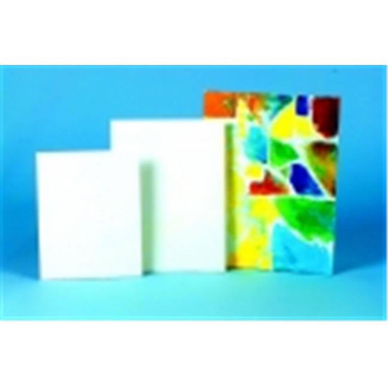 AcidFree DoublePrimed Canvas Panel 9 x 12 in. White