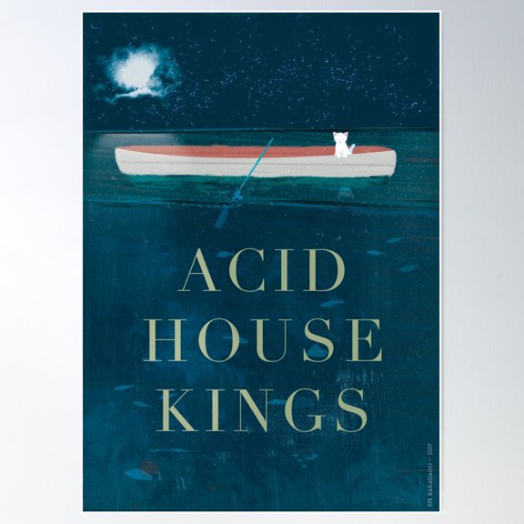 Acid House Kings Poster Wall Art, Modern Wall Decor For Living Room Bedroom, 12x18 UNFRAMED