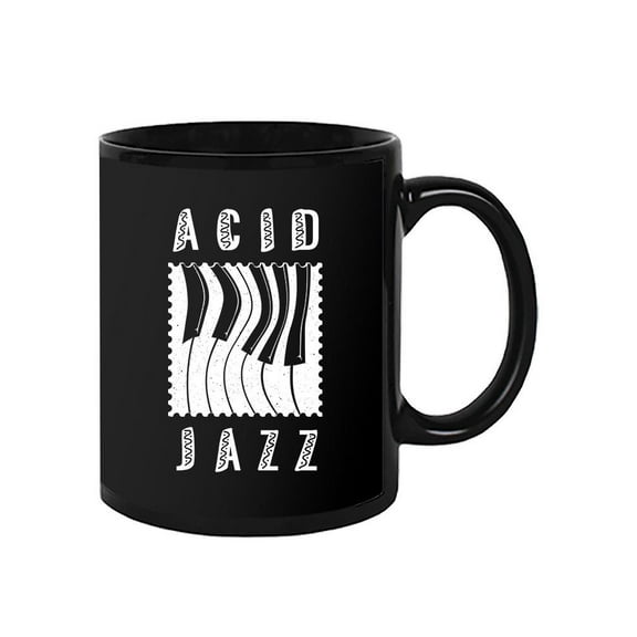 Acid Jazz Design. Mug -Image by Shutterstock,
