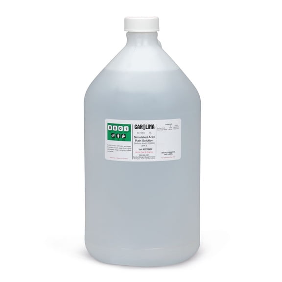 Acid Rain, Simulated, Laboratory Grade, 4 L