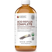 Acid Reflux Complete - Natural Organic Liquid Heartburn, GERD, & Amish Reflux Relief 16oz